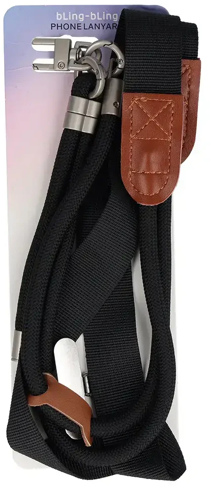 Fusion Accessories Virvelė telefonui GP-63 juodos spalvos