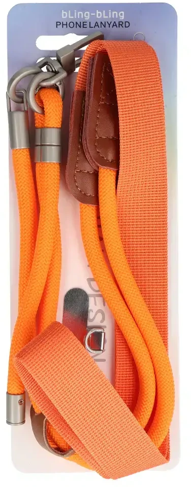 Fusion Accessories Virvelė telefonui GP-63 oranžinės spalvos