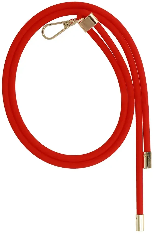 Fusion Accessories Topt Virvelė telefonui GSN-1 ilga silikoninė raudonos spalvos