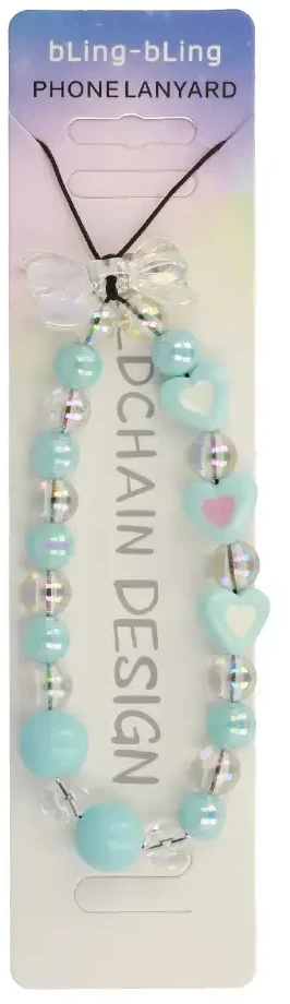 Fusion Accessories Mėlyna Phone pendant GC-036 mėlynas