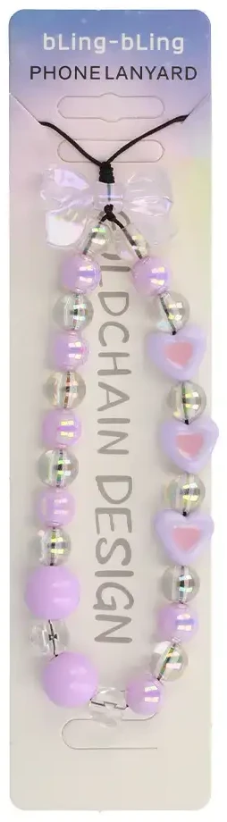 Fusion Accessories Phone pendant GC-036 violetinė
