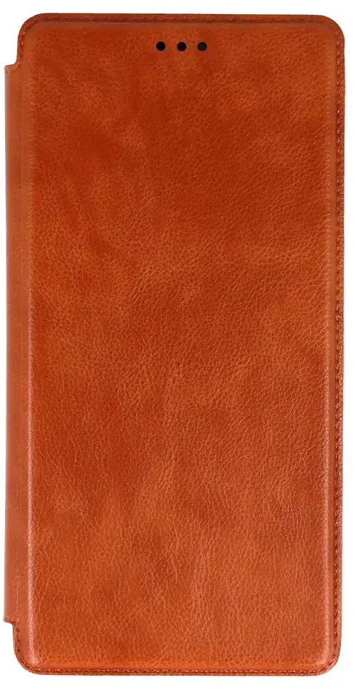 Fusion Accessories Topt Razor Leather Book dėklas skirtas Samsung Galaxy S23 Plus rudos spalvos