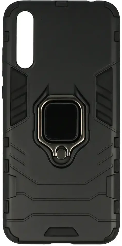 Toptel Topt Ring Armor dėklas skirtas Huawei P Smart S juodos spalvos