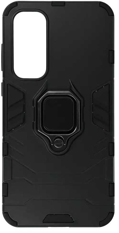 Fusion Accessories Topt Ring Armor dėklas skirtas Samsung Galaxy A35 juodos spalvos