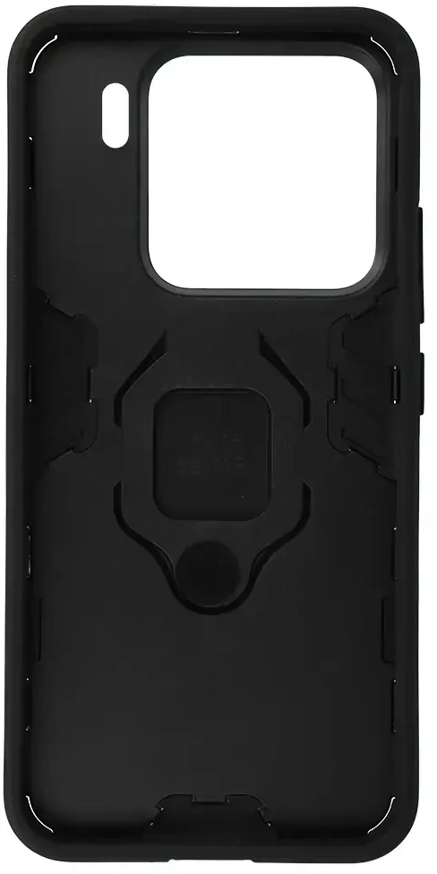 Toptel Ring Armor dėklas skirtas Xiaomi 15 5G juodos spalvos