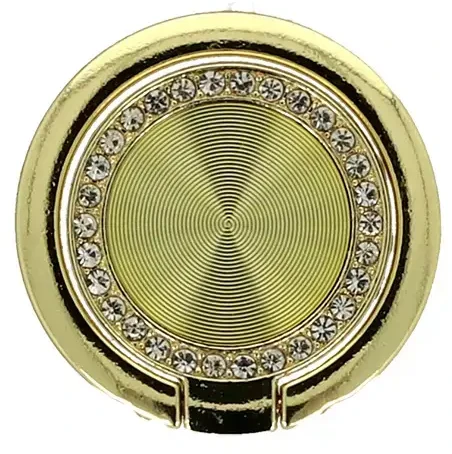 Fusion Accessories Topt Telefono laikiklis žiedas ZIRCON – Gold