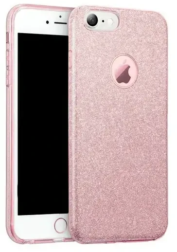 Fusion Accessories Topt Shining dėklas skirtas IPHONE 14 PLUS rožinės spalvos