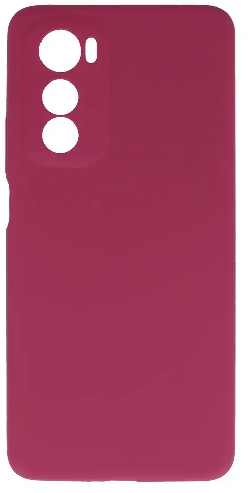 Fusion Accessories Topt Silikoninis Lite dėklas skirtas Motorola Edge 30 burgundy