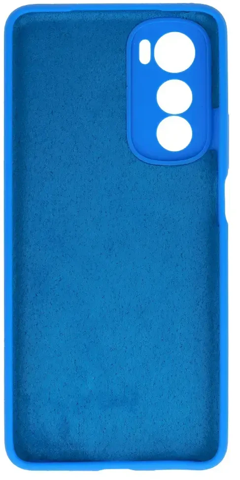 Fusion Accessories Topt Silikoninis Lite dėklas skirtas Motorola Edge 30 mėlynos spalvos