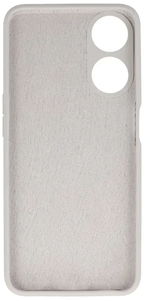 Fusion Accessories Topt Silikoninis Lite dėklas skirtas Oppo A78 5G titanium