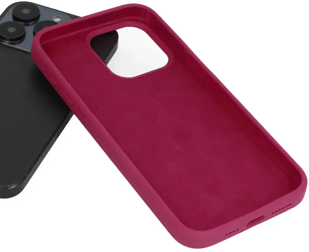 Fusion Accessories Topt Silikoninis Lite dėklas skirtas Samsung Galaxy S25 raspberry