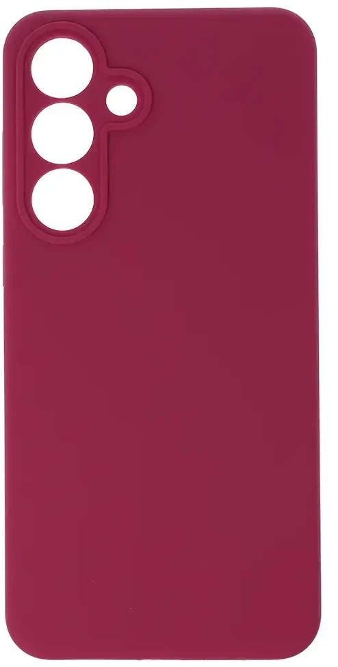 Fusion Accessories Topt Silicone Lite Dėklas skirtas Samsung Galaxy S25 FE raspberry