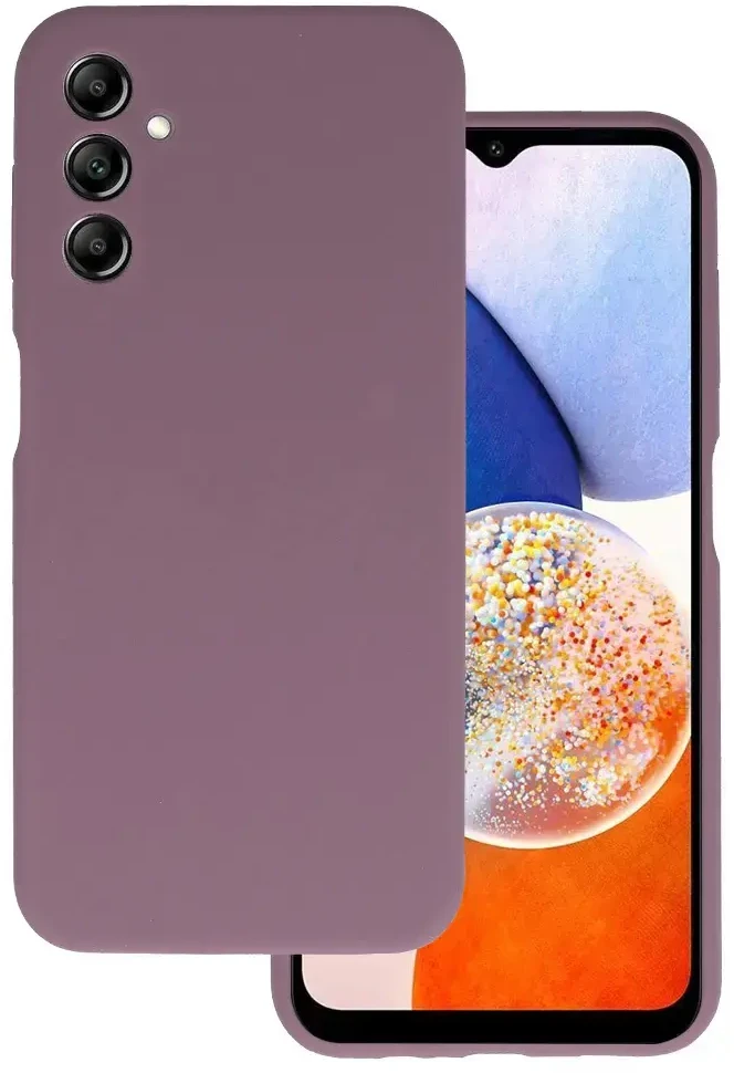 Fusion Accessories Topt Silikoninis Lite dėklas Samsung Galaxy M34 5G, heather