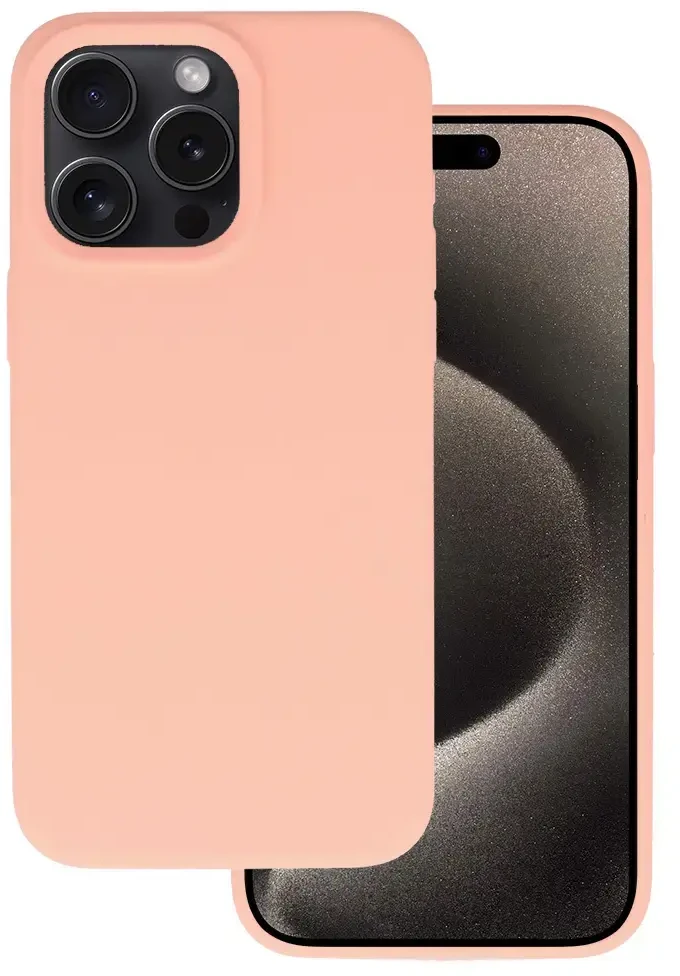 Dėklas Toptel Topt Silicone Lite Xiaomi 15 Pro 5G peach