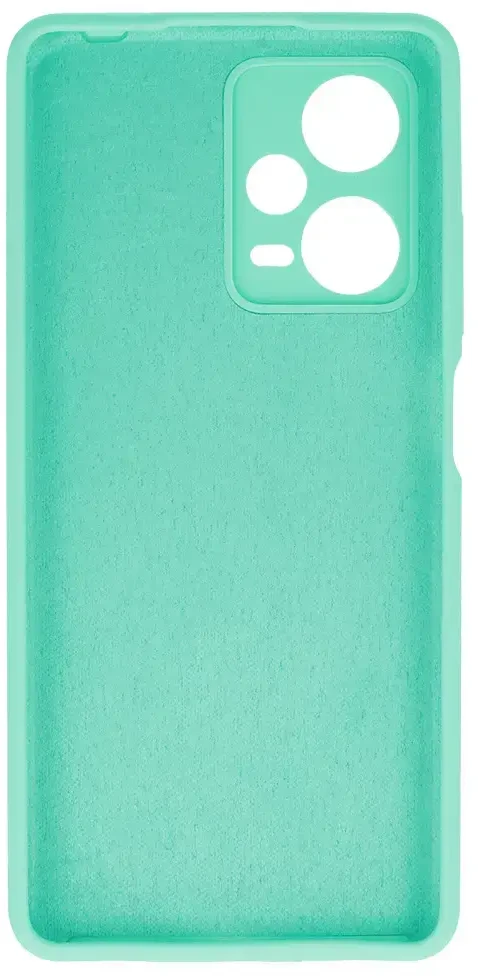 Fusion Accessories Topt Silikoninis Lite dėklas skirtas Xiaomi Redmi Note 12 Pro Plus mėtų spalvos