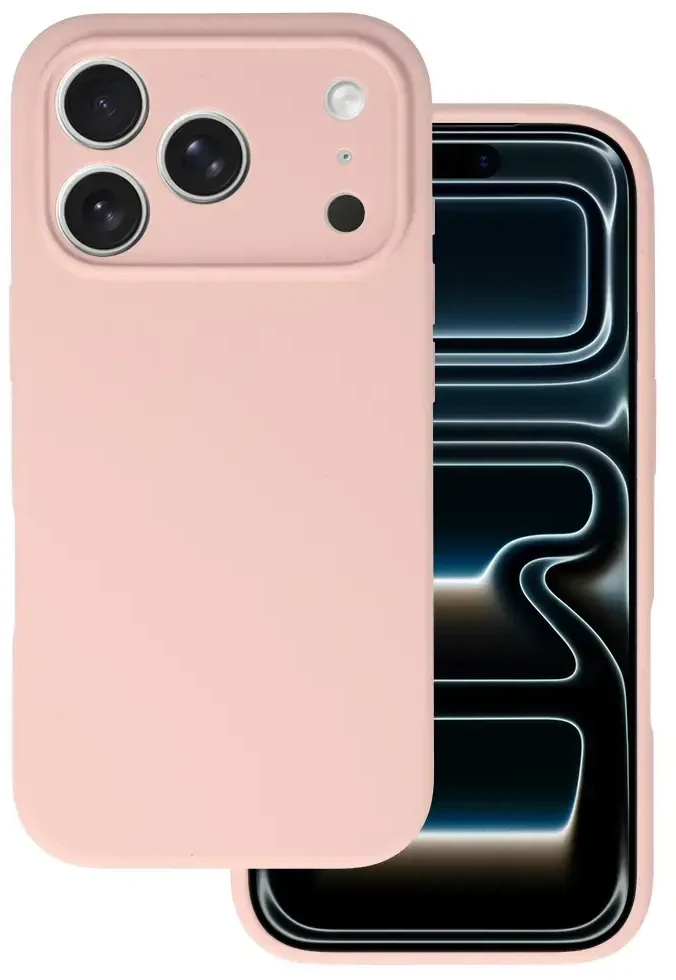 Toptel Topt Silicone Lite Dėklas skirtas Xiaomi Redmi Note 15 Pro 5G rožinės spalvos