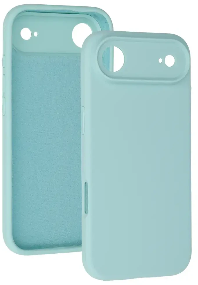 Fusion Accessories Topt Silicone Lite dėklas skirtas Apple iPhone 17 Air mėtų spalvos