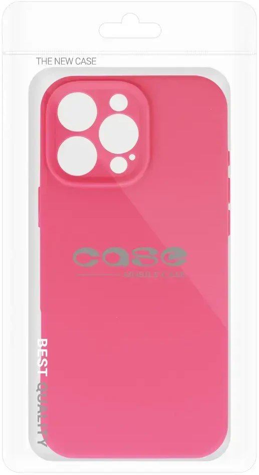 Fusion Accessories Topt Silikoninis Lite Dėklas skirtas Apple iPhone 16 Pro Max fuchsia