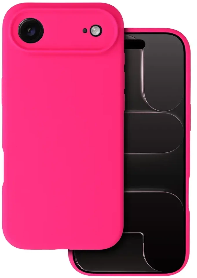 Fusion Accessories Topt Silicone Lite dėklas skirtas Apple iPhone 17 Air fuchsia