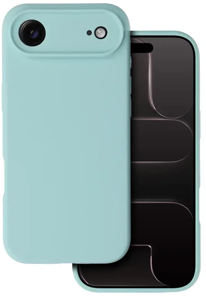 Fusion Accessories Topt Silicone Lite dėklas skirtas Apple iPhone 17 Air mėtų spalvos