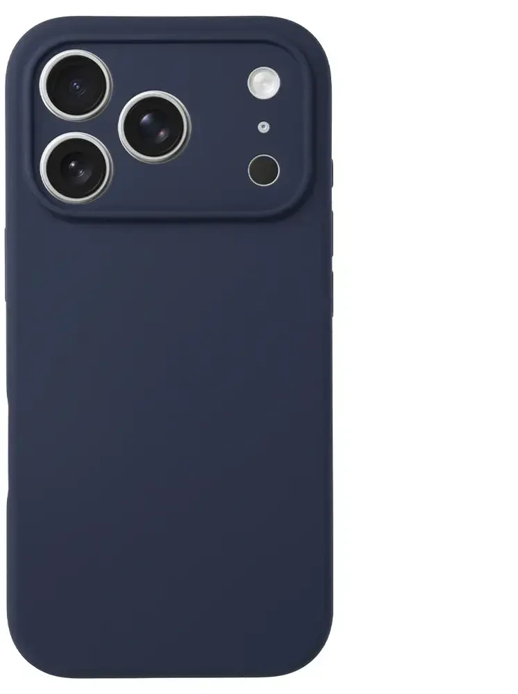 Fusion Accessories Topt Silicone Lite Dėklas skirtas Apple iPhone 17 Pro Max mėlynos spalvos