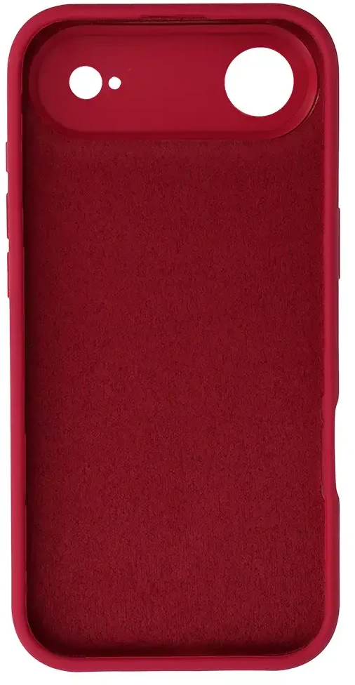 Fusion Accessories Topt Silicone Lite dėklas skirtas Apple iPhone 17 Air burgundy