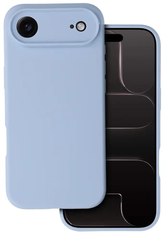 Fusion Accessories Topt Silicone Lite dėklas skirtas Apple iPhone 17 Air žydros spalvos