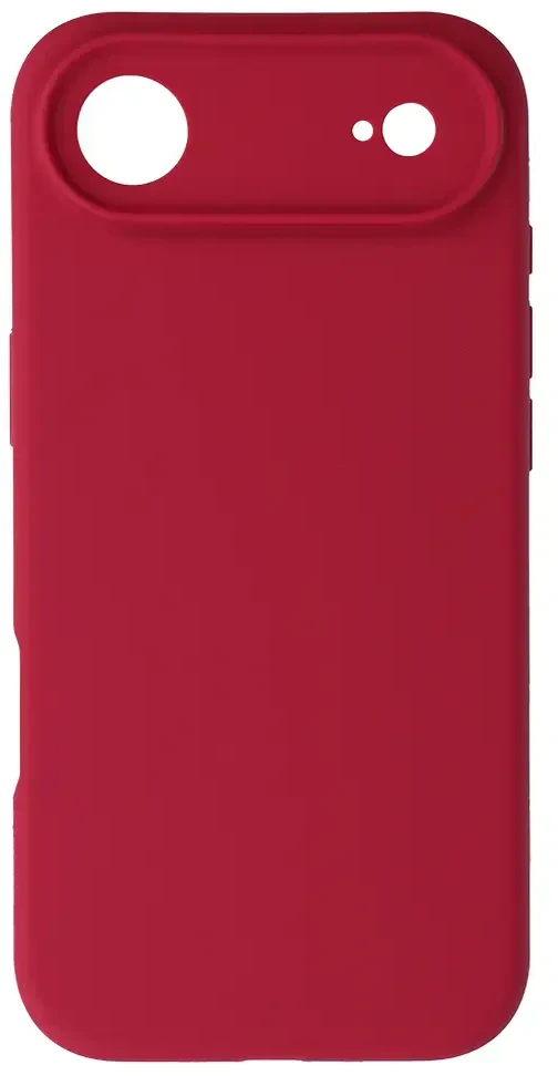 Fusion Accessories Topt Silicone Lite dėklas skirtas Apple iPhone 17 Air burgundy
