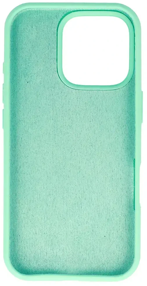 Toptel Topt Silikoninis Lite dėklas skirtas Apple iPhone 16 Pro mėtų spalvos