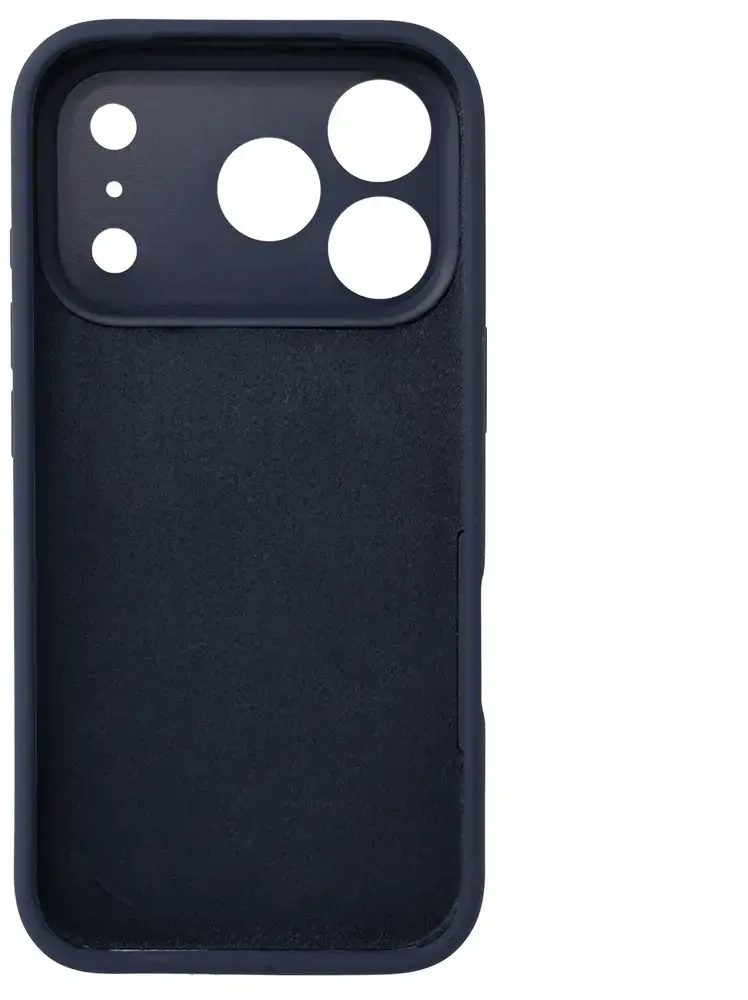 Fusion Accessories Topt Silicone Lite Dėklas skirtas Apple iPhone 17 Pro Max mėlynos spalvos