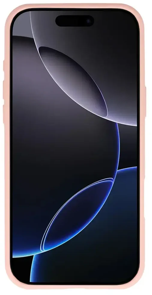 Fusion Accessories Topt Silikoninis Lite dėklas skirtas Apple iPhone 16 Pro Max persikų spalvos
