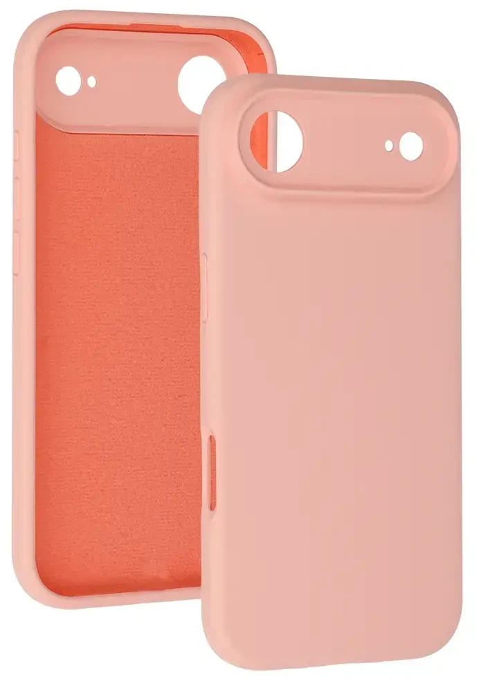 Fusion Accessories Topt Silicone Lite dėklas skirtas Apple iPhone 17 Air peach