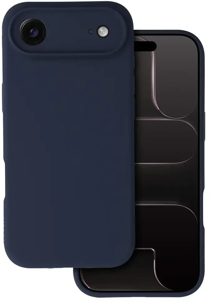 Fusion Accessories Topt Silicone Lite dėklas skirtas Apple iPhone 17 Air mėlynos spalvos