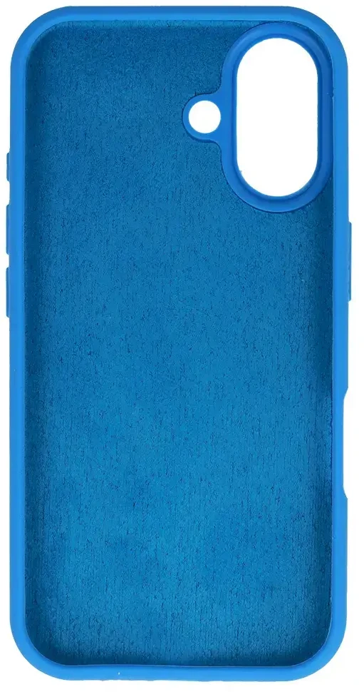 Fusion Accessories Topt Silikoninis Lite dėklas skirtas Apple iPhone 16 mėlynos spalvos