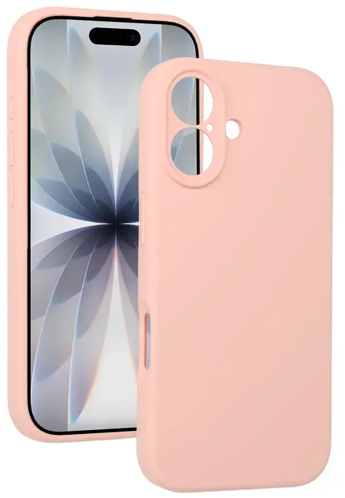 Fusion Accessories Topt Silicone Lite Dėklas skirtas Apple iPhone 17 rožinės spalvos