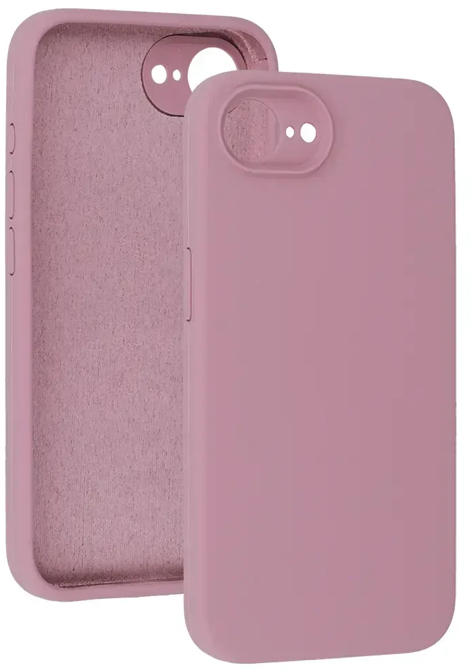 Fusion Accessories Topt Silicone Lite Dėklas skirtas Apple iPhone 16e violetinės spalvos
