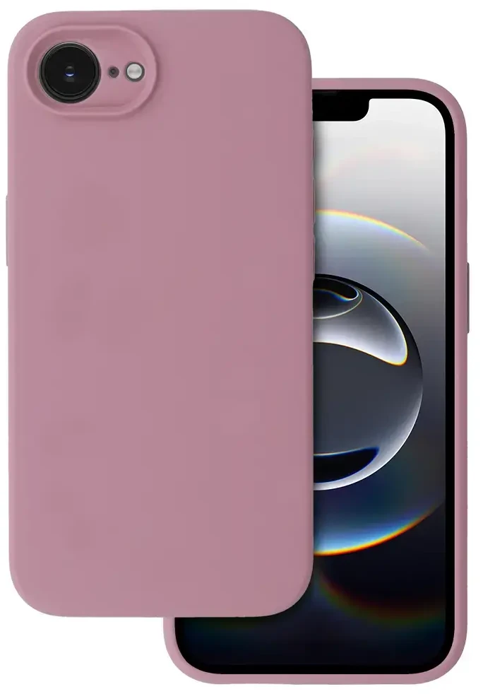 Fusion Accessories Topt Silicone Lite Dėklas skirtas Apple iPhone 16e violetinės spalvos