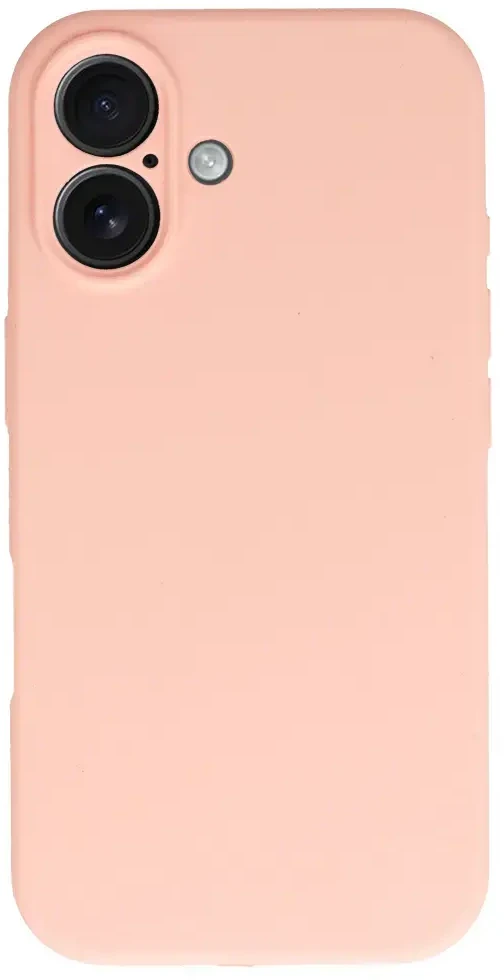 Fusion Accessories Topt Silikoninis Lite dėklas skirtas Apple iPhone 16 persikų spalvos