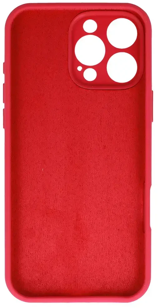 Toptel Topt Silikoninis Lite Dėklas skirtas Apple iPhone 16 Pro raspberry