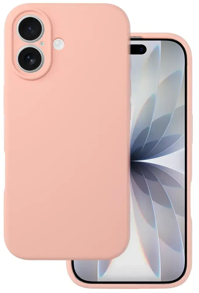 Fusion Accessories Topt Silicone Lite Dėklas skirtas Apple iPhone 17 rožinės spalvos