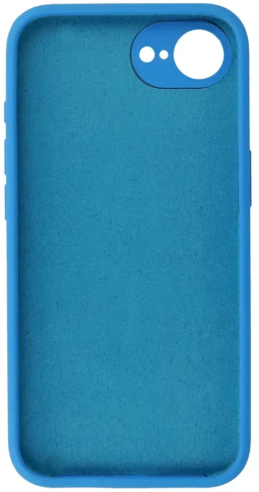 Fusion Accessories Topt Silicone Lite Dėklas skirtas Apple iPhone 16e mėlynos spalvos