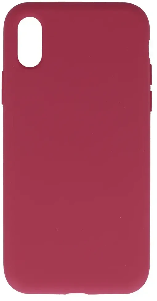 Toptel Topt Silikoninis Lite dėklas skirtas Apple iPhone X/XS burgundy