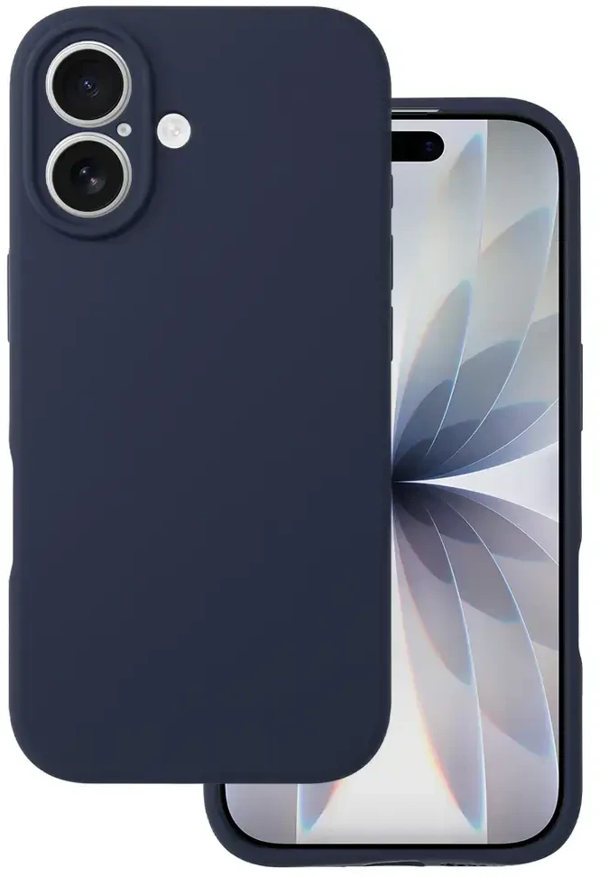 Toptel Topt Silicone Lite Dėklas skirtas Apple iPhone 17 mėlynos spalvos