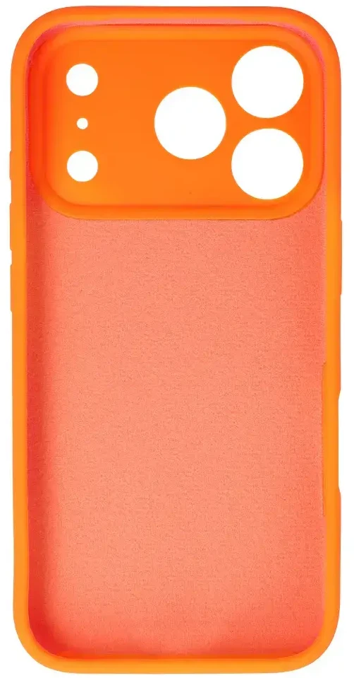 Toptel Tel Protect Silicone Lite dėklas skirtas Samsung Galaxy S25 Ultra oranžinės spalvos