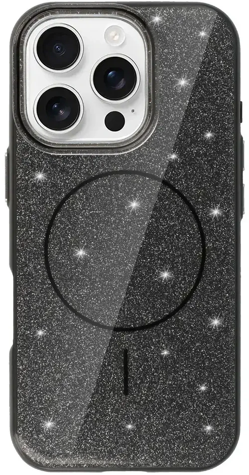 Fusion Accessories Topt Magsafe Slim Shiny Apple iPhone 14 Pro dėklas telefonui juodos spalvos