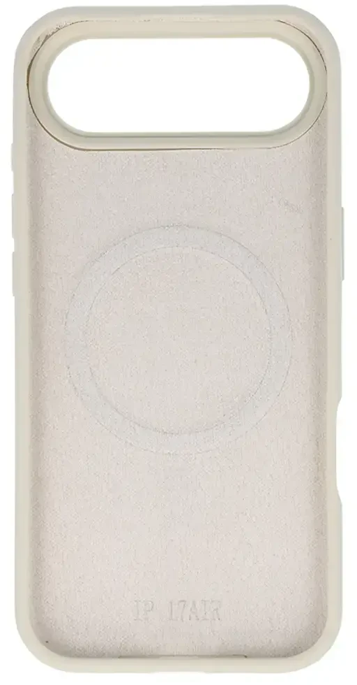 Dėklas Toptel Viršutinis „Magsafe Slim“ silikoninis sijonas „Apple iPhone 17 Air“, akmeninis