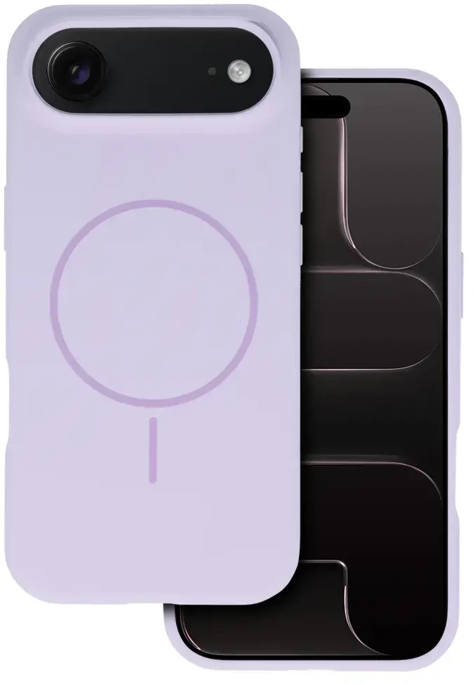 Dėklas Fusion Accessories Topt Magsafe Slim Silicone skirtas Apple iPhone 17 Air violetinės spalvos