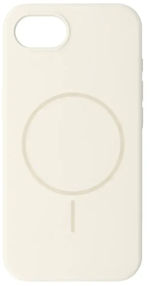 Dėklas Fusion Accessories Topt Magsafe Slim Silicone skirtas Apple iPhone 16e smėlio spalvos