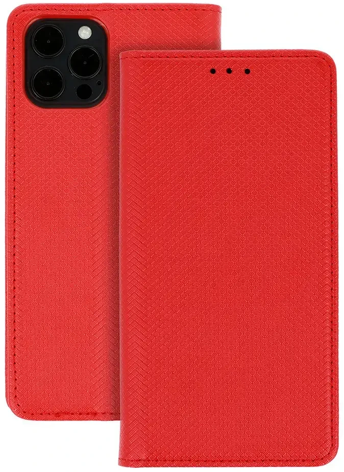 Dėklas Toptel Smart Book MAGNET book type phone case for Samsung Galaxy S26 Ultra (S948) red