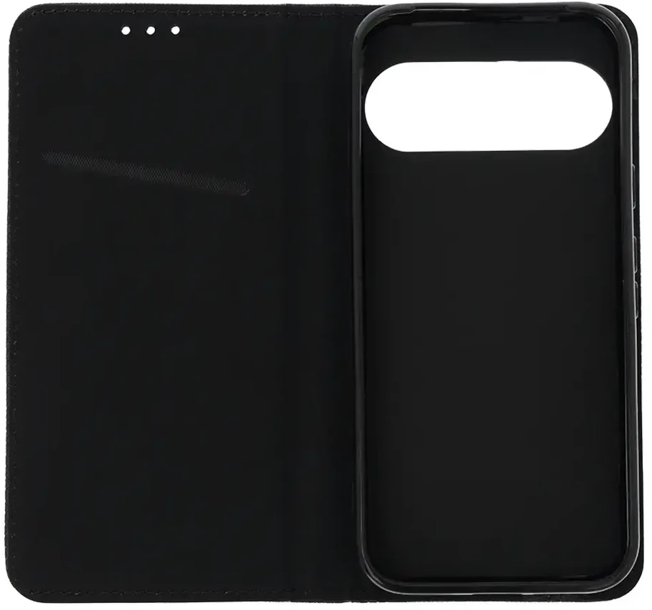 Fusion Accessories Topt Dėklas Smart Book MAGNET skirtas GOOGLE PIXEL 9 PRO juodos spalvos